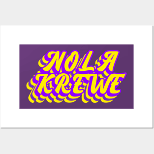 NOLA KREWE NEW ORLEANS Posters and Art